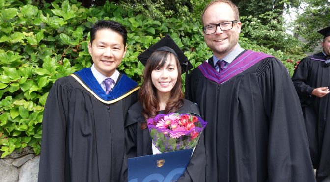 Congratulations to Joey Lo – the stone centre’s very own – for completing her masters!